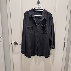 Aerie LumberJane Fleece Shirt